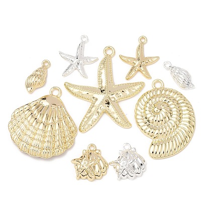 Латунные подвески, стойки покрытие, долговечный, без свинца и без кадмия, настоящее 18k позолота/серебро