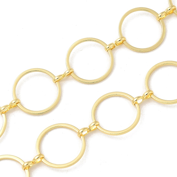 Латунные звенья цепи с покрытием стойки, долговечный, несварные, кольцо