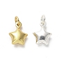 925 стерлингов серебряные подвески, подвески-звезды с кольцами-прыгунами