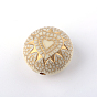 Flat Round with Heart Plating Acrylic Beads, Golden Metal Enlaced, 15x11.5mm, Hole: 1.5mm, about 309pcs/500g