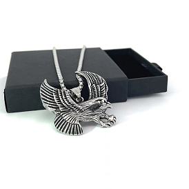 Ожерелья мужские с подвеской в виде орла из нержавеющей стали