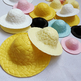 Mini Plastic Doll Hat, for DIY Moppet Makings Kids Photography Props Decorations Accessories