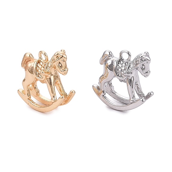 Латунные подвески, лошадка прелести