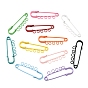Spray Paint Iron Brooch Findings, 5-Holes Kilt Pins for Lapel Pins Makings