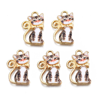 Стойки обшивки сплава эмали подвески, бесплатно и никеля бесплатно и свинца, кошка