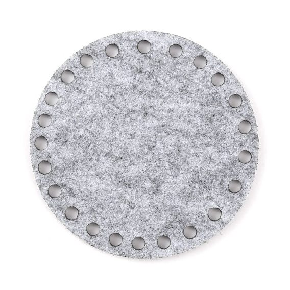 Flat Round Felt Fabric, for DIY Crafts Sewing Accessories