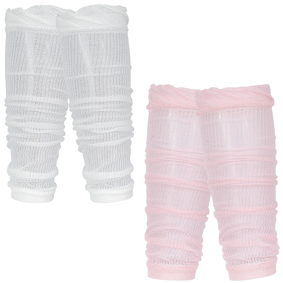 2 пары 2 цветные нарукавники из поликоттона, протектор для рук защита от солнца