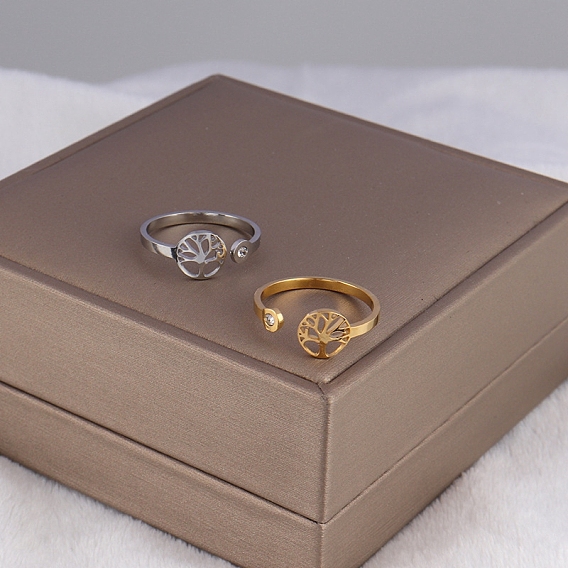 Манжеты из нержавеющей стали, древо жизни