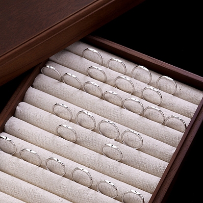 Регулируемое 925 перстень с печаткой из стерлингового серебра для женщин, платина