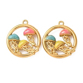 304 нержавеющей стальной эмали подвески, медузы прелести, ионное покрытие (ip)