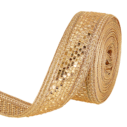 5 лента из полиэстера в ярдах, плетеная лента с вышивкой, для аксессуаров для одежды