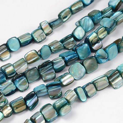 Shell Beads Strands, Dyed