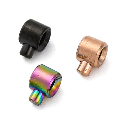 Ионное покрытие (ip) 304 обжимные бусины из нержавеющей стали, колонка