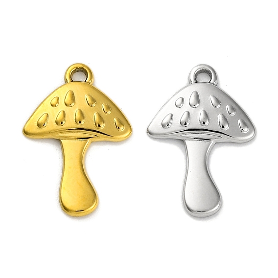 Ионное покрытие (ip) 304 подвески из нержавеющей стали, грибное очарование