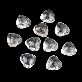 Натуральные кварцевые кристаллы в форме сердца из пальмовых камней, горного хрусталя, Подарок для медитации на баланс энергии Рейки