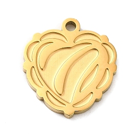 Ионное покрытие (ip) 304 подвески из нержавеющей стали, текстурированная и лазерная резка, шарма сердца