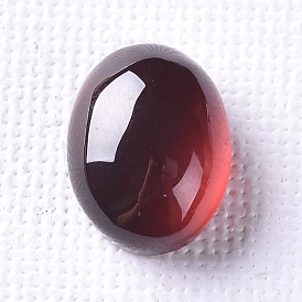 Cabujones de granate natural, aaa grado, oval