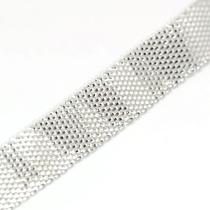 Mailles rubans, pour l'emballage cadeau, 8mm, environ 50 yard / rouleau
