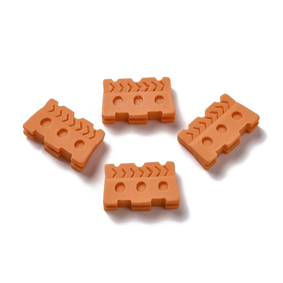 Opaque Resin Cabochons, Roadblock