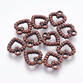 CCB Plastic Charms, Heart