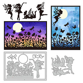 Углеродистая сталь разрезает трафареты, для diy scrapbooking, Фотоальбом, декоративная бумага для тиснения, цвет нержавеющей стали