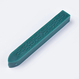 Bâtons de sceau de cire sans cordon de mèche, pour timbre de sceau de cire vintage rétro