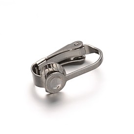 304 Stainless Steel Clip-on Earring Findings