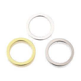 Латунные соединительные колечки, плоское кольцо, стойки покрытие, долговечный, без свинца и без кадмия