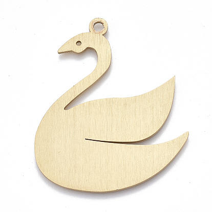 Алюминиевые большие подвески, Лазерная резка больших подвесок, лебедь