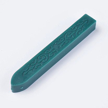 Bâtons de sceau de cire sans cordon de mèche, pour timbre de sceau de cire vintage rétro