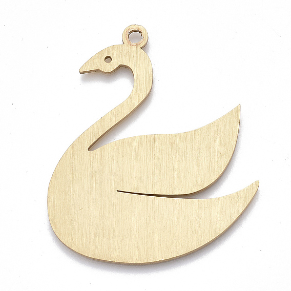 Алюминиевые большие подвески, Лазерная резка больших подвесок, лебедь