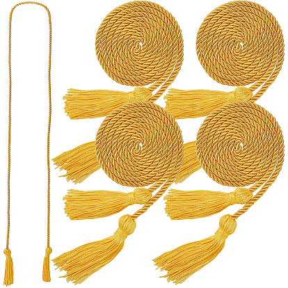 Вешалка для холостяцкого платья с двухсторонними кисточками и бахромой из полиэстера, на выпускной