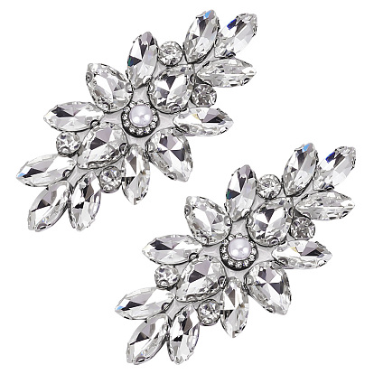 Цветок из стразов, аксессуары для украшения своими руками