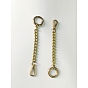 Iron Curb Chain Bag Extender Chain, with Alloy Swivel Clasps, Bag Replacement Accessories