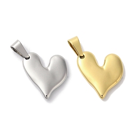 Ионное покрытие (ip) 304 подвески из нержавеющей стали, шарма сердца