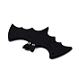 Halloween Theme Imitation Leather Pendants, Bat