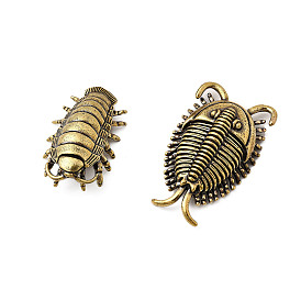 Миниатюрные фигурки насекомых из латуни для украшения рабочего стола в домашнем офисе