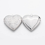 Romantiques idées de jour de valentines pour lui avec vos laiton pendentifs photo médaillon, cadre de photo charmant pour colliers, cœur