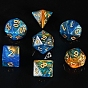 Набор акриловых многогранных кубиков, для настольных игр, квадратный, ромб, треугольник и многоугольник