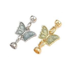 Латунь раз по сравнению с застежками, cmолой, бабочка