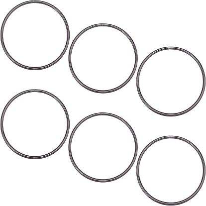 Круглые / круглые кольцевые железные ручки для сумок, аксессуары для замены ремня для сумки, для кошелька своими руками, сумочка ремесла