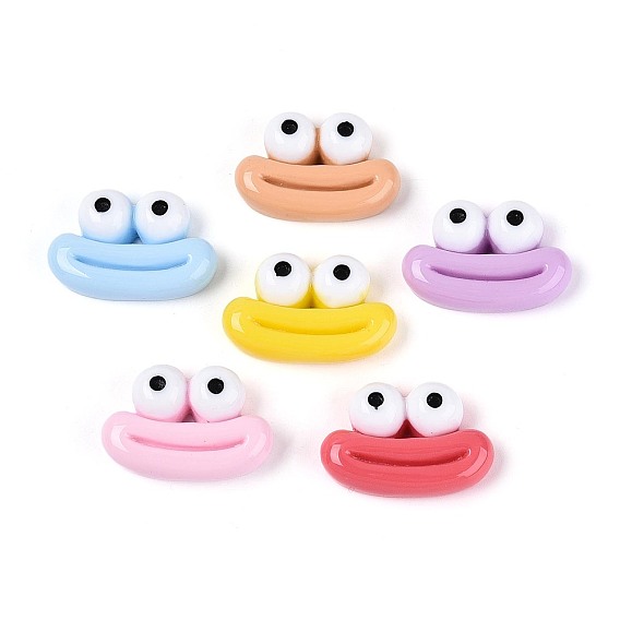 Непрозрачная смола декодирует кабошоны, лягушка