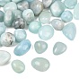 Natural Aquamarine Beads, Tumbled Stone, Nuggets, No Hole/Undrilled, Vase Filler Gems/Undrilled, Vase Filler Gems