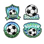 Эмалевые булавки, Литые значки на лацкан рюкзака. Футбольная тема.