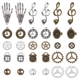 75шт 15 набор подвесок из сплава в тибетском стиле, разнообразные