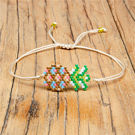 Браслеты из бисера Миюки с регулируемым узором для ткацкого станка в стиле бохо для женщин