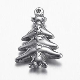 304 Stainless Steel Pendants, Christmas Tree