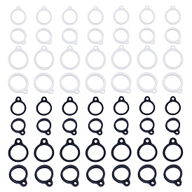 60шт 4 стиль силиконовый кулон, для изготовления электронных стилусов и зажигалок, кольцо