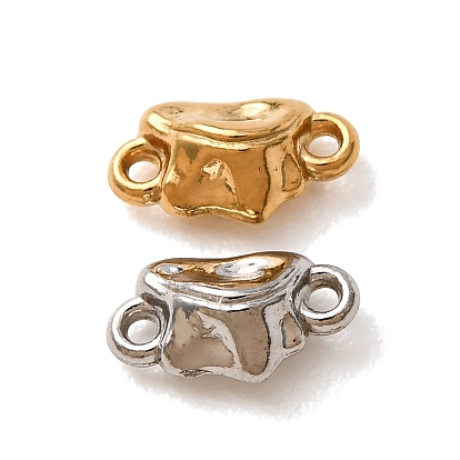 304 Stainless Steel Connector Charms, Cup Links