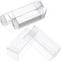 30Pcs Rectangle Transparent Plastic PVC Box Gift Packaging, Waterproof Folding Box, for Toys & Molds